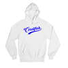 CoralFish Baseball White Hoodie