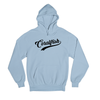 CoralFish Baseball Baby Blue Hoodie
